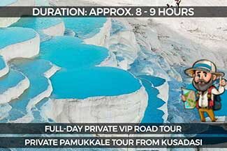 Private Pamukkale Tour from Kusadasi Private Pamukkale Tour from Kusadasi
