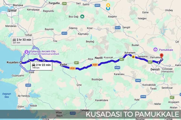 Private Pamukkale Tour from Kusadasi